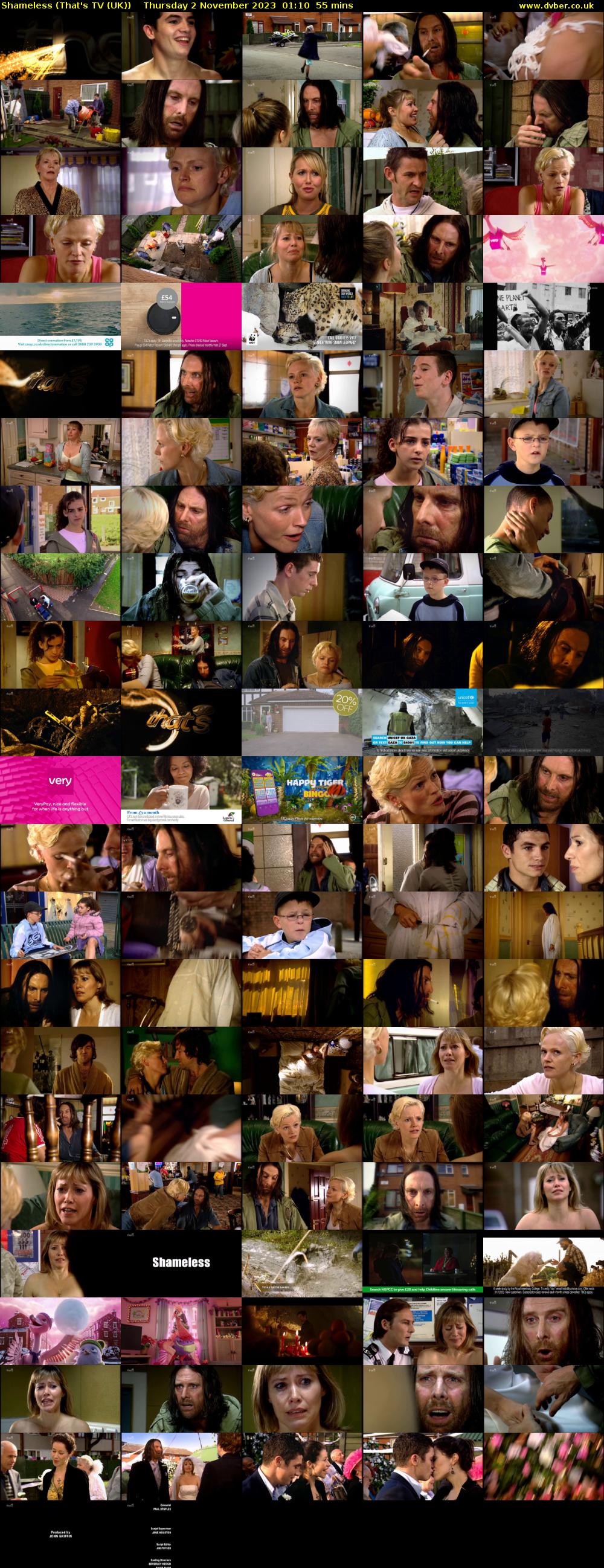 Shameless (That's TV (UK)) Thursday 2 November 2023 01:10 - 02:05