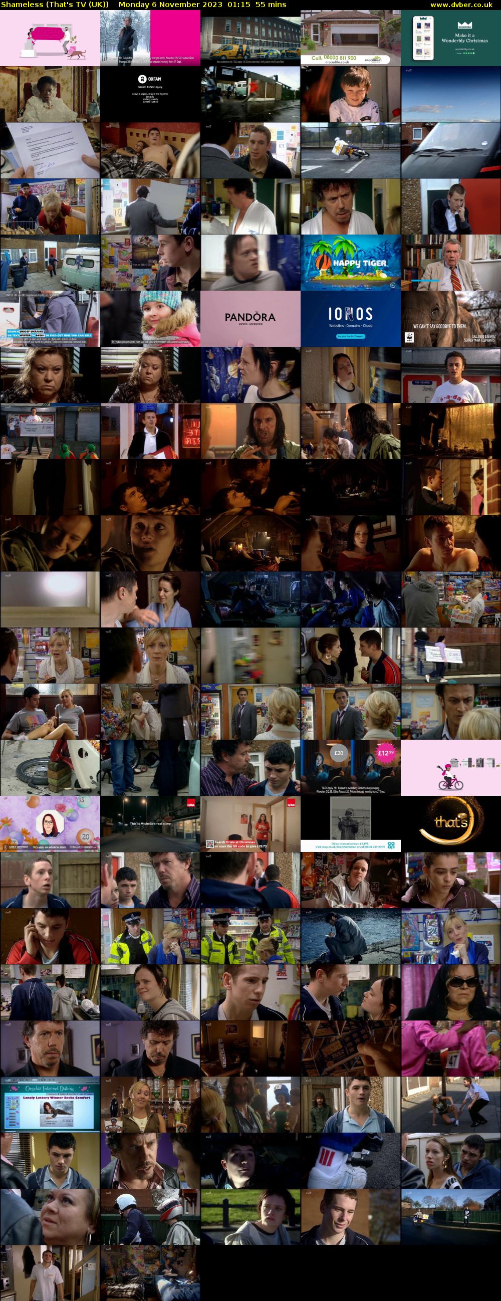 Shameless (That's TV (UK)) Monday 6 November 2023 01:15 - 02:10