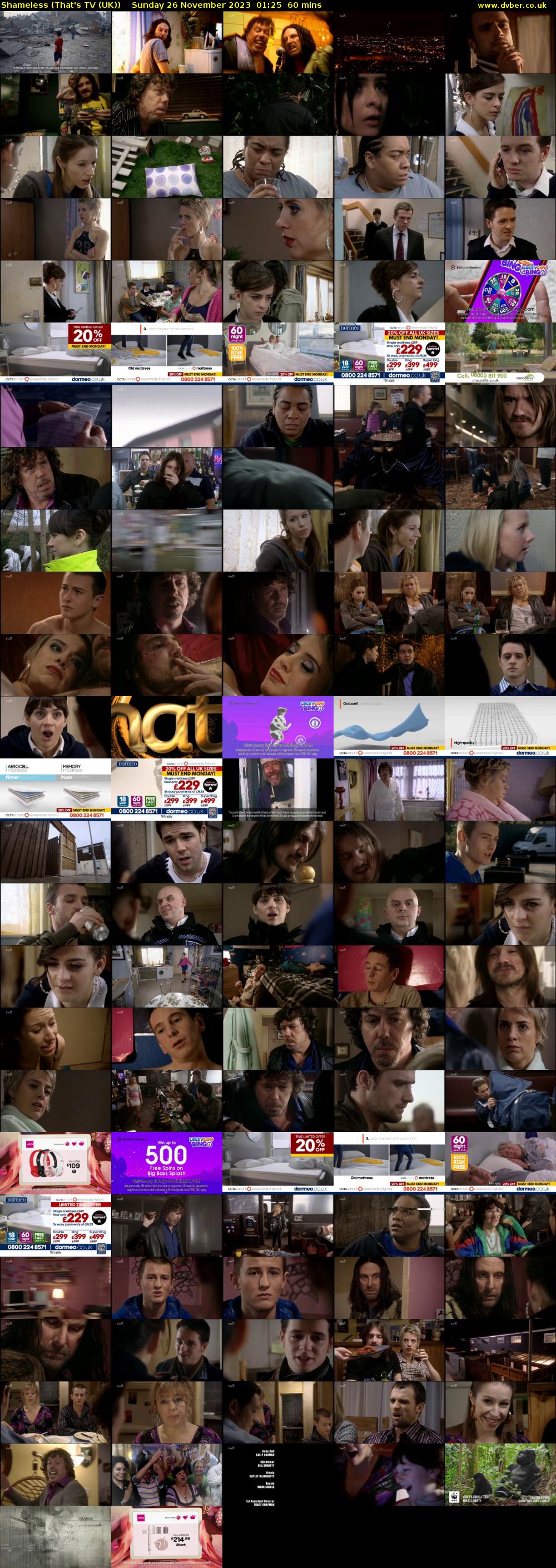 Shameless (That's TV (UK)) Sunday 26 November 2023 01:25 - 02:25