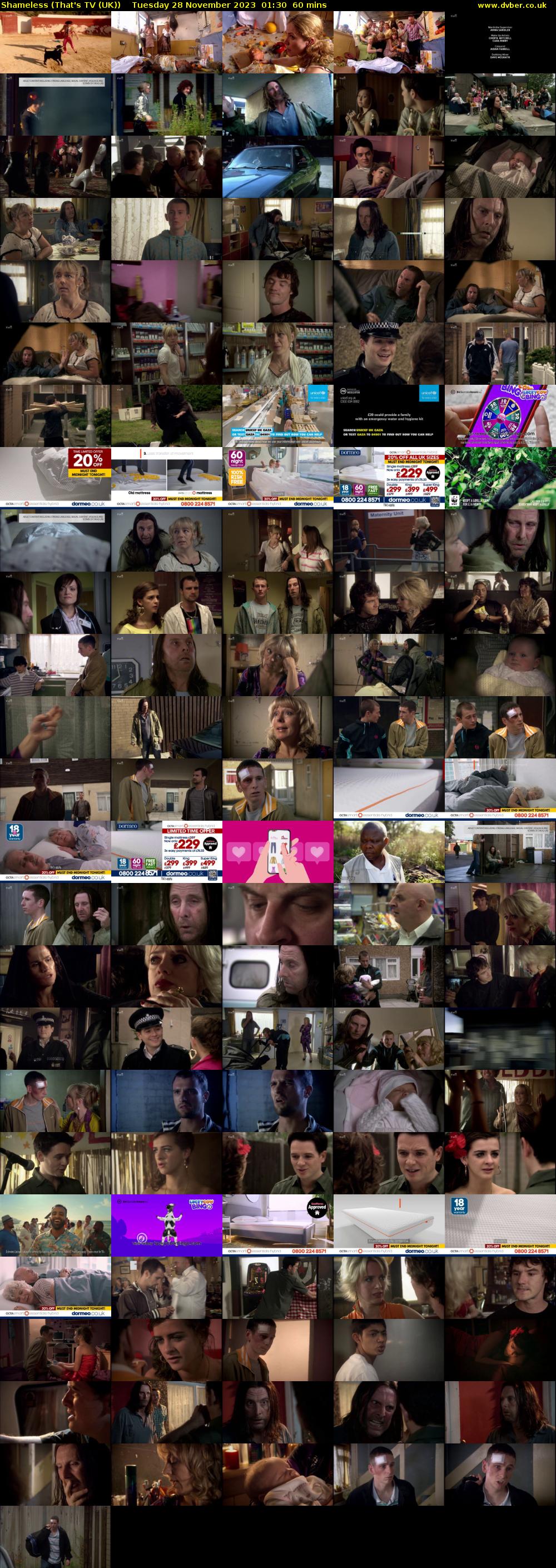 Shameless (That's TV (UK)) Tuesday 28 November 2023 01:30 - 02:30