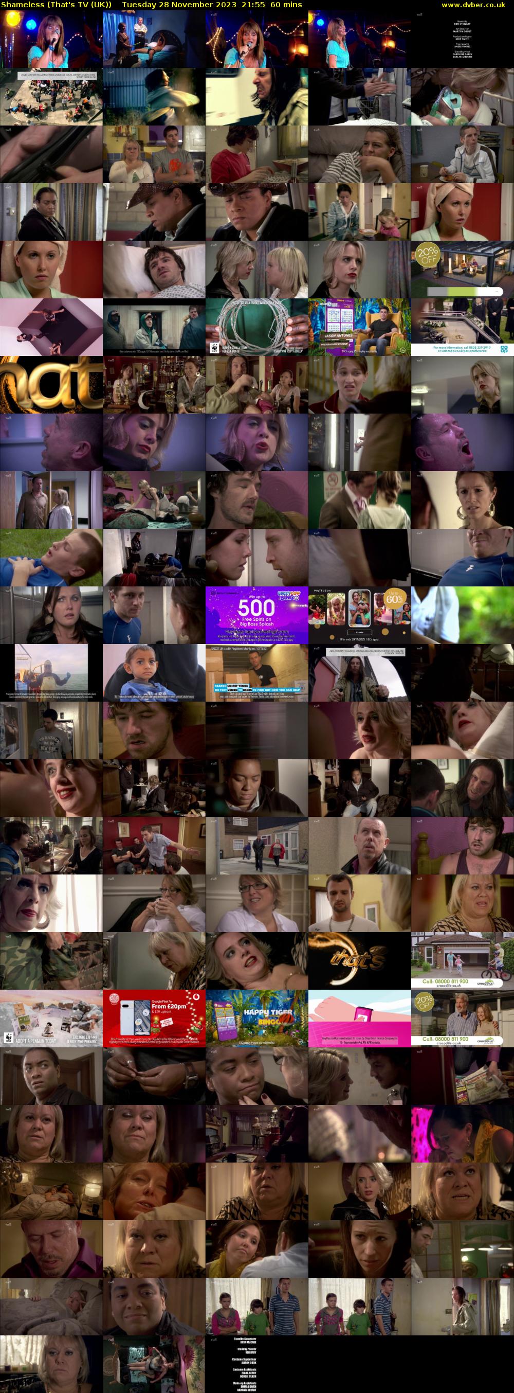 Shameless (That's TV (UK)) Tuesday 28 November 2023 21:55 - 22:55