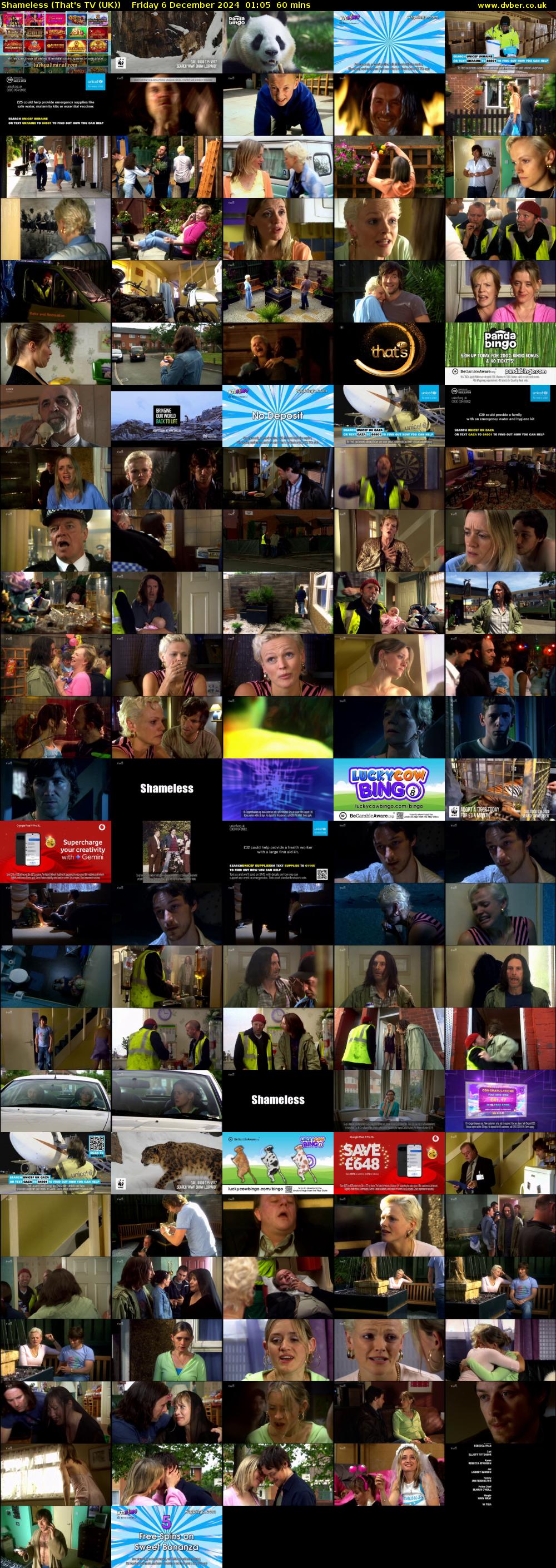 Shameless (That's TV (UK)) Friday 6 December 2024 01:05 - 02:05