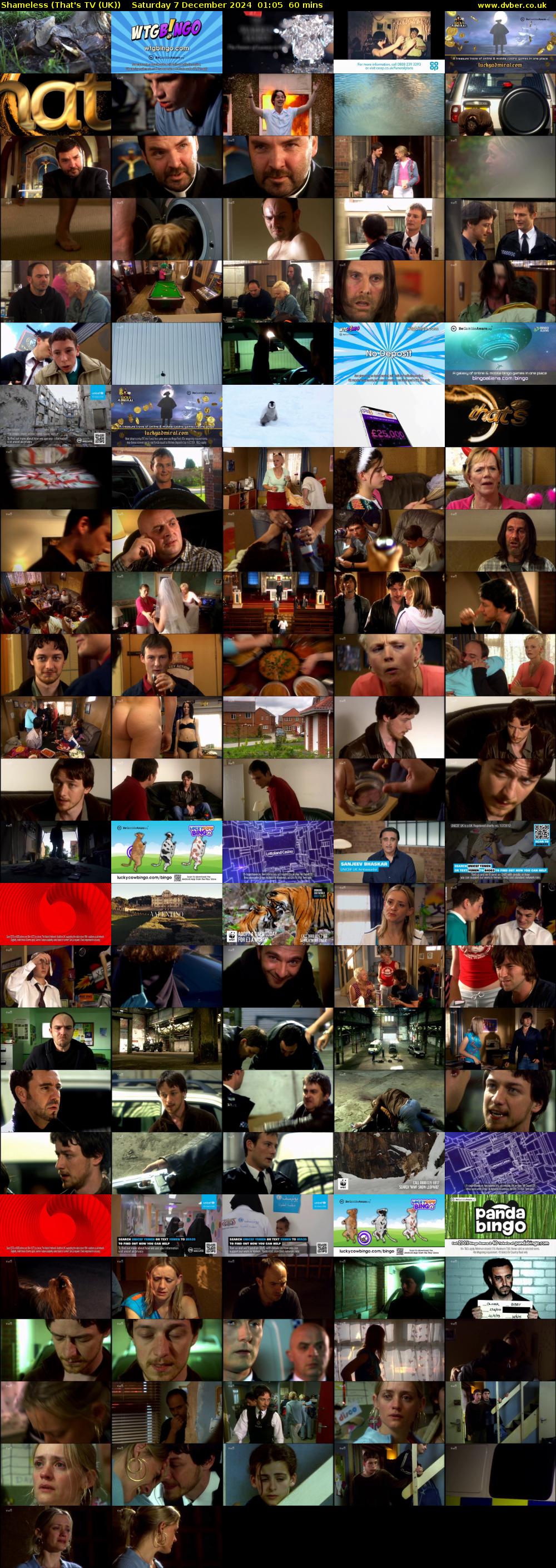 Shameless (That's TV (UK)) Saturday 7 December 2024 01:05 - 02:05
