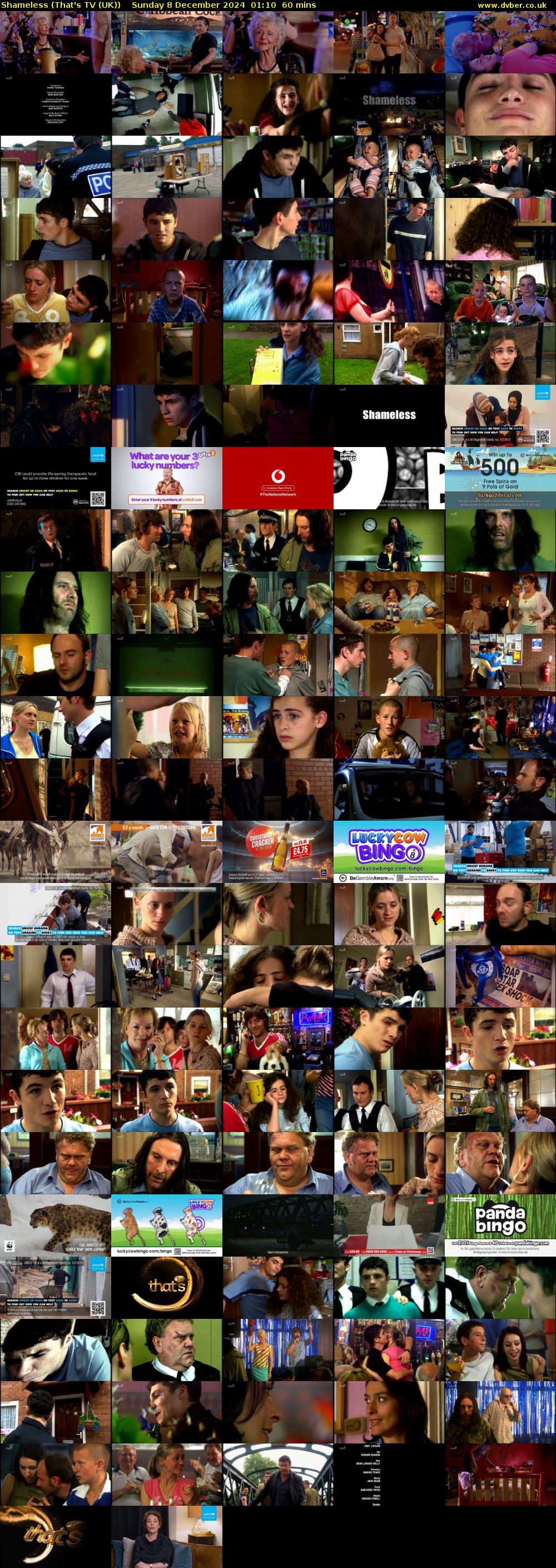 Shameless (That's TV (UK)) Sunday 8 December 2024 01:10 - 02:10