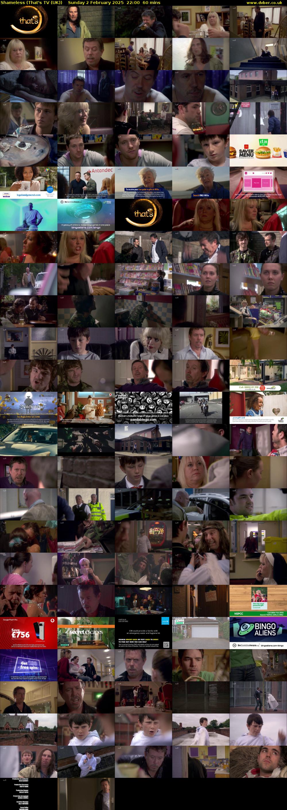 Shameless (That's TV (UK)) Sunday 2 February 2025 22:00 - 23:00