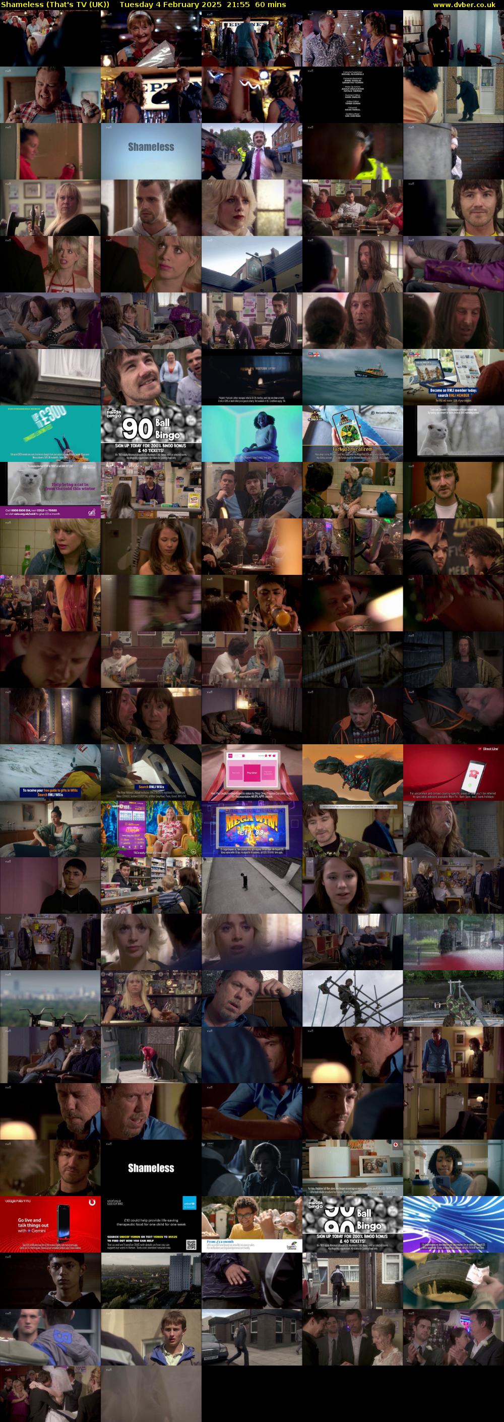 Shameless (That's TV (UK)) Tuesday 4 February 2025 21:55 - 22:55