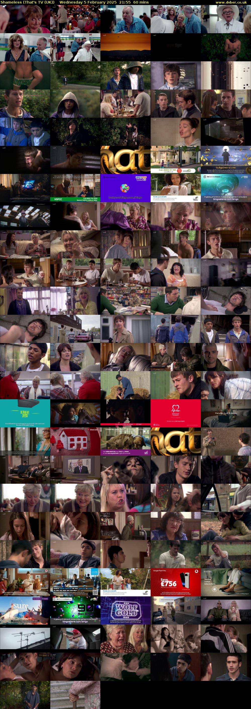 Shameless (That's TV (UK)) Wednesday 5 February 2025 21:55 - 22:55