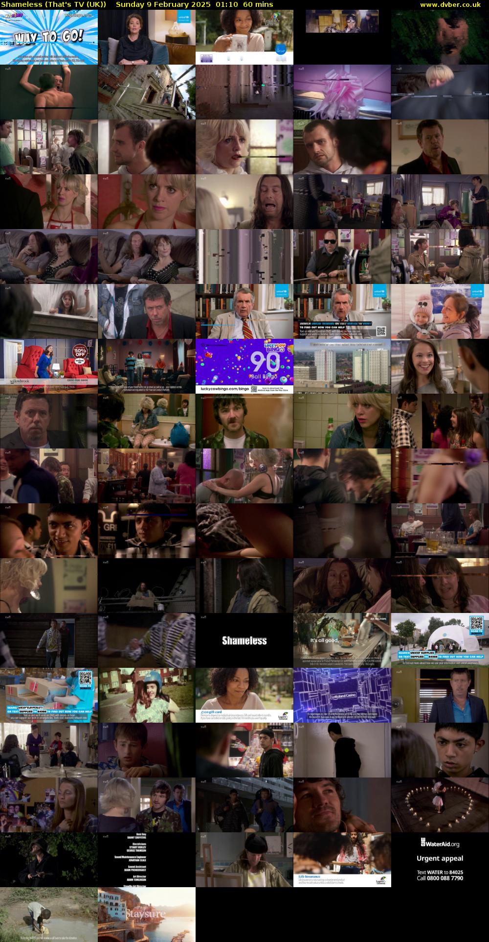 Shameless (That's TV (UK)) Sunday 9 February 2025 01:10 - 02:10