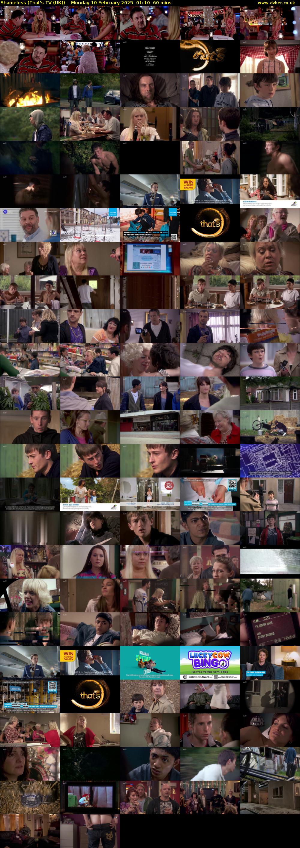 Shameless (That's TV (UK)) Monday 10 February 2025 01:10 - 02:10