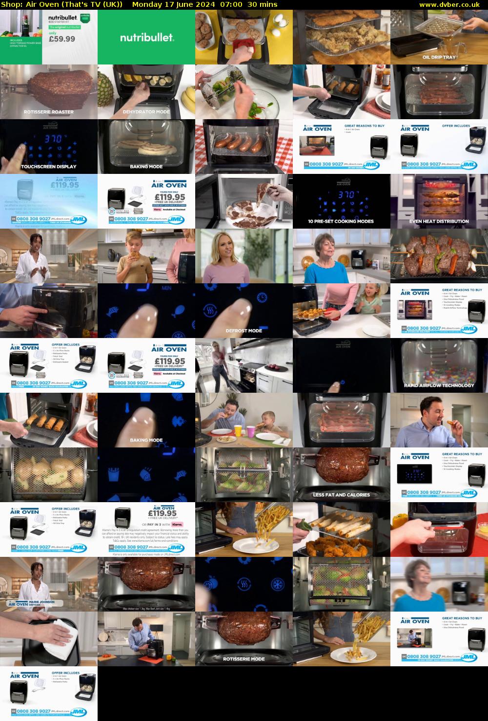 Shop: Air Oven (That's TV (UK)) Monday 17 June 2024 07:00 - 07:30