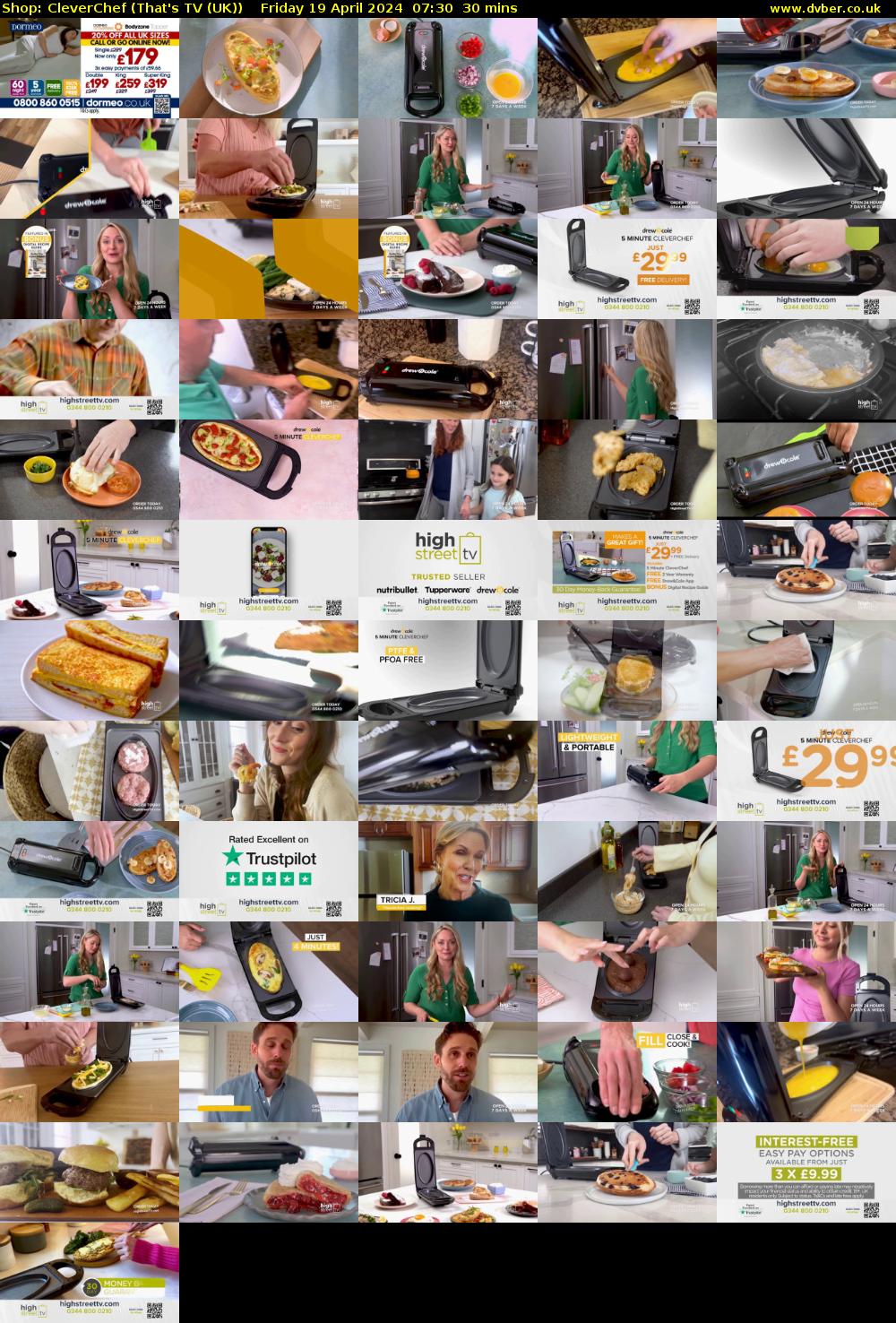 Shop: CleverChef (That's TV (UK)) Friday 19 April 2024 07:30 - 08:00