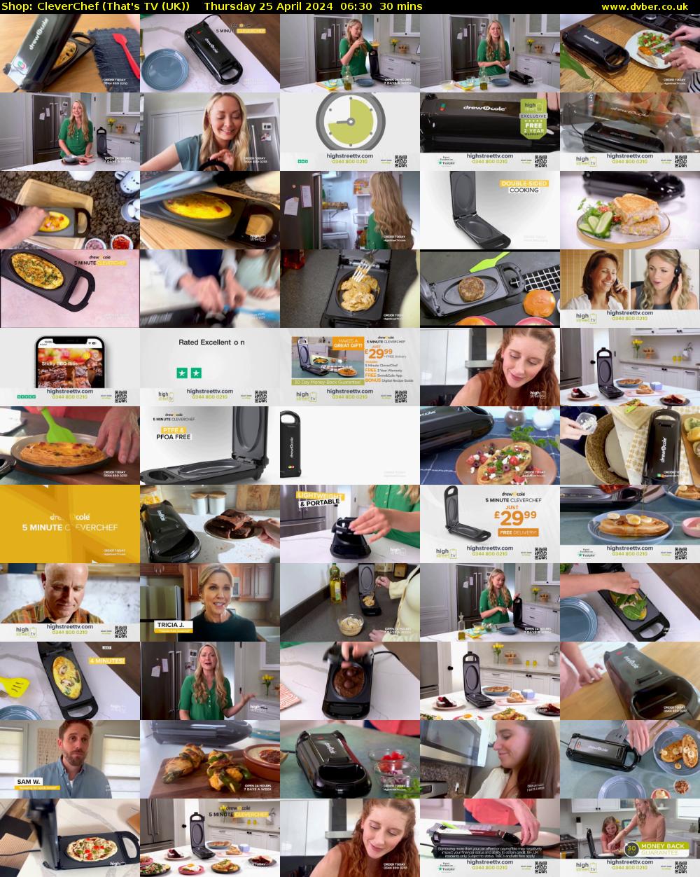 Shop: CleverChef (That's TV (UK)) Thursday 25 April 2024 06:30 - 07:00