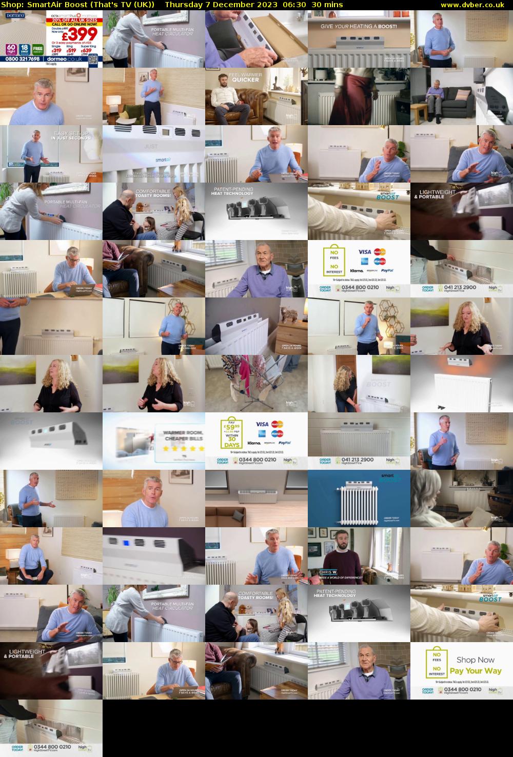 Shop: SmartAir Boost (That's TV (UK)) Thursday 7 December 2023 06:30 - 07:00