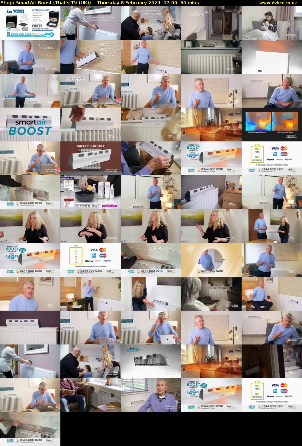 Shop: SmartAir Boost (That's TV (UK)) Thursday 8 February 2024 07:00 - 07:30