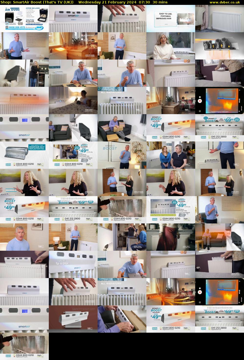 Shop: SmartAir Boost (That's TV (UK)) Wednesday 21 February 2024 07:30 - 08:00