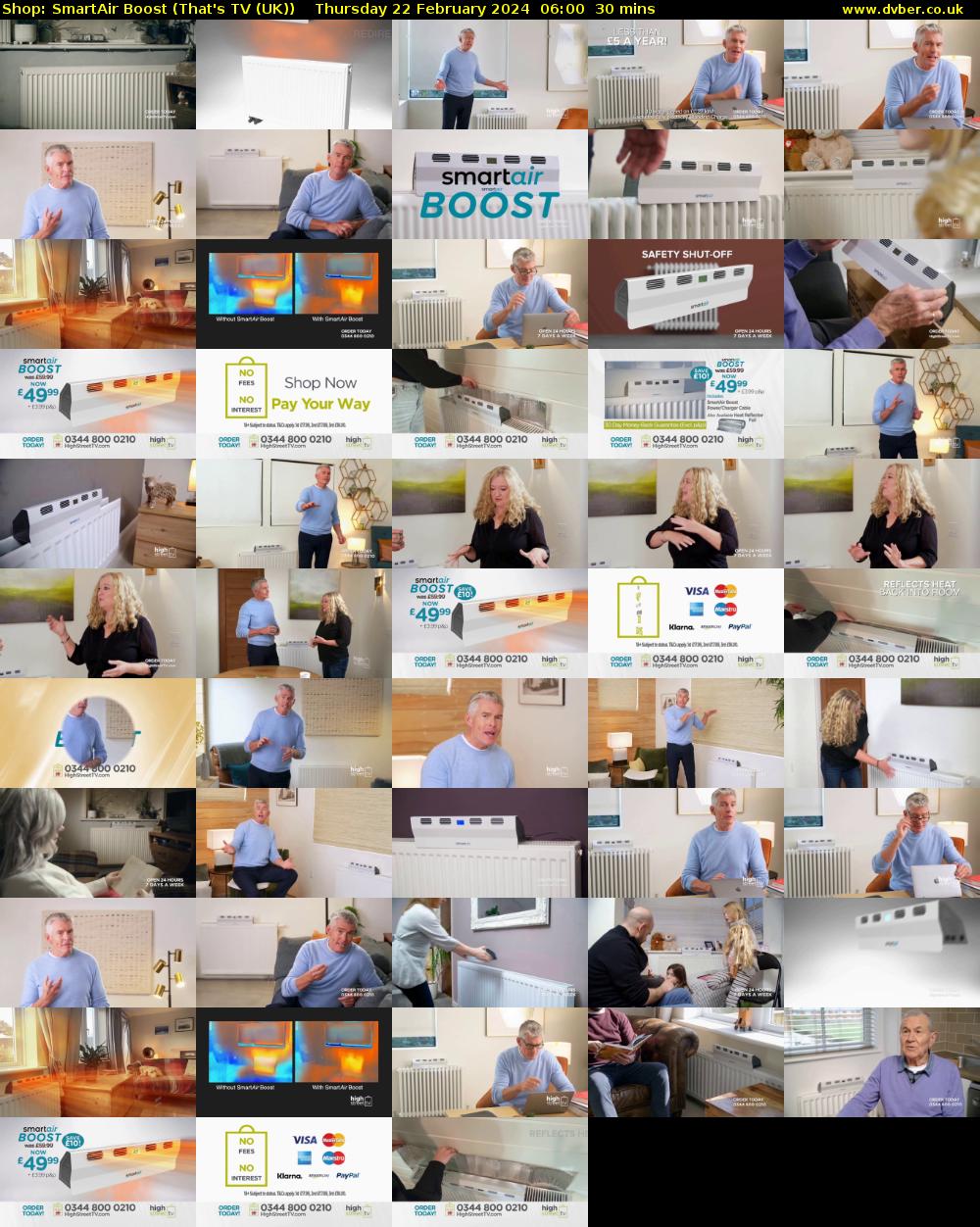 Shop: SmartAir Boost (That's TV (UK)) Thursday 22 February 2024 06:00 - 06:30