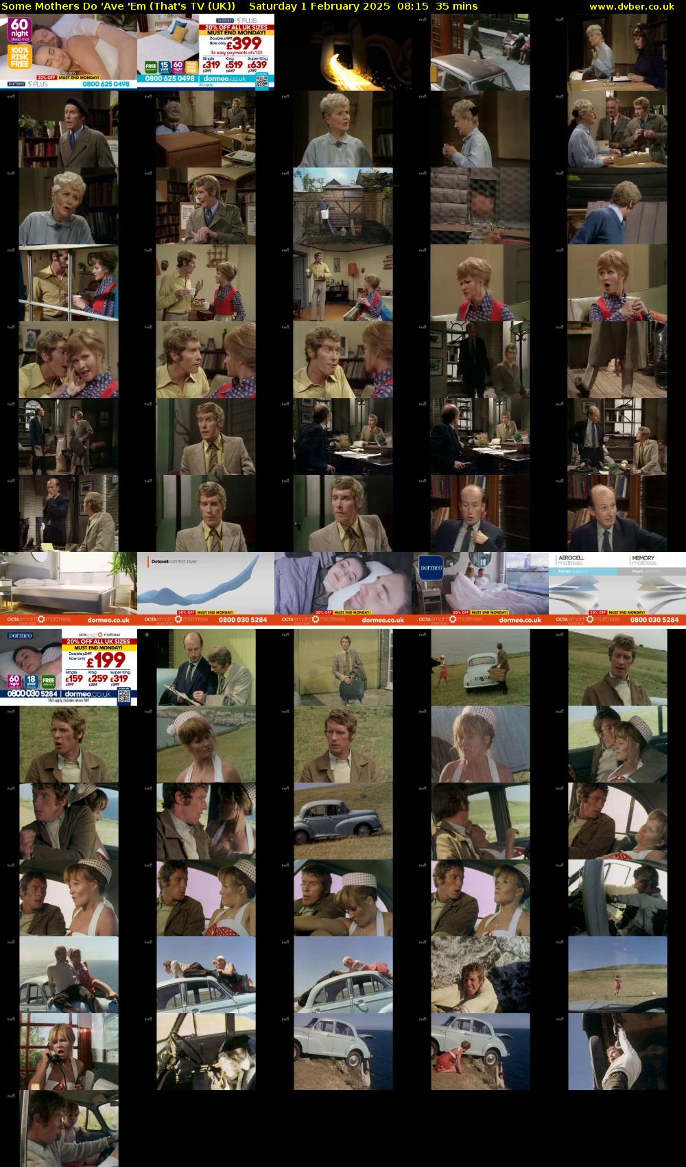 Some Mothers Do 'Ave 'Em (That's TV (UK)) Saturday 1 February 2025 08:15 - 08:50