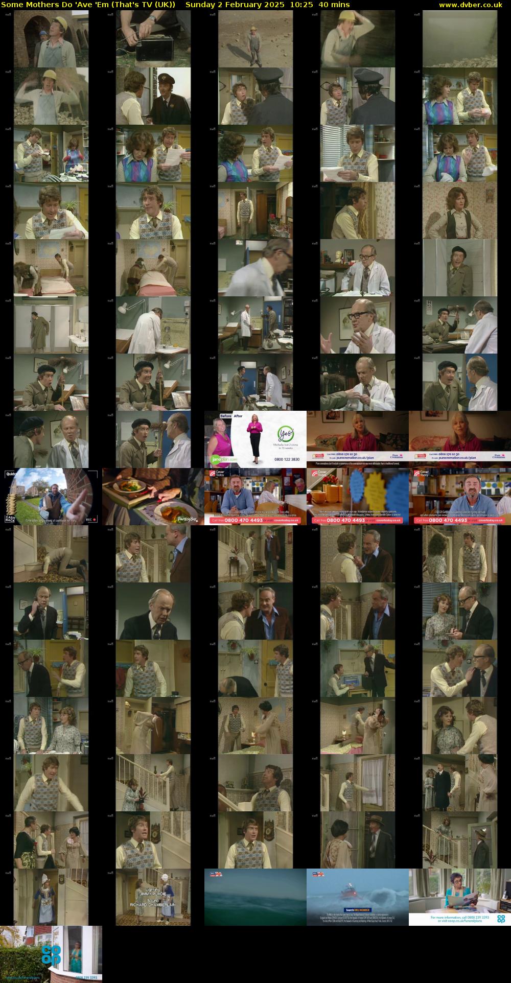 Some Mothers Do 'Ave 'Em (That's TV (UK)) Sunday 2 February 2025 10:25 - 11:05