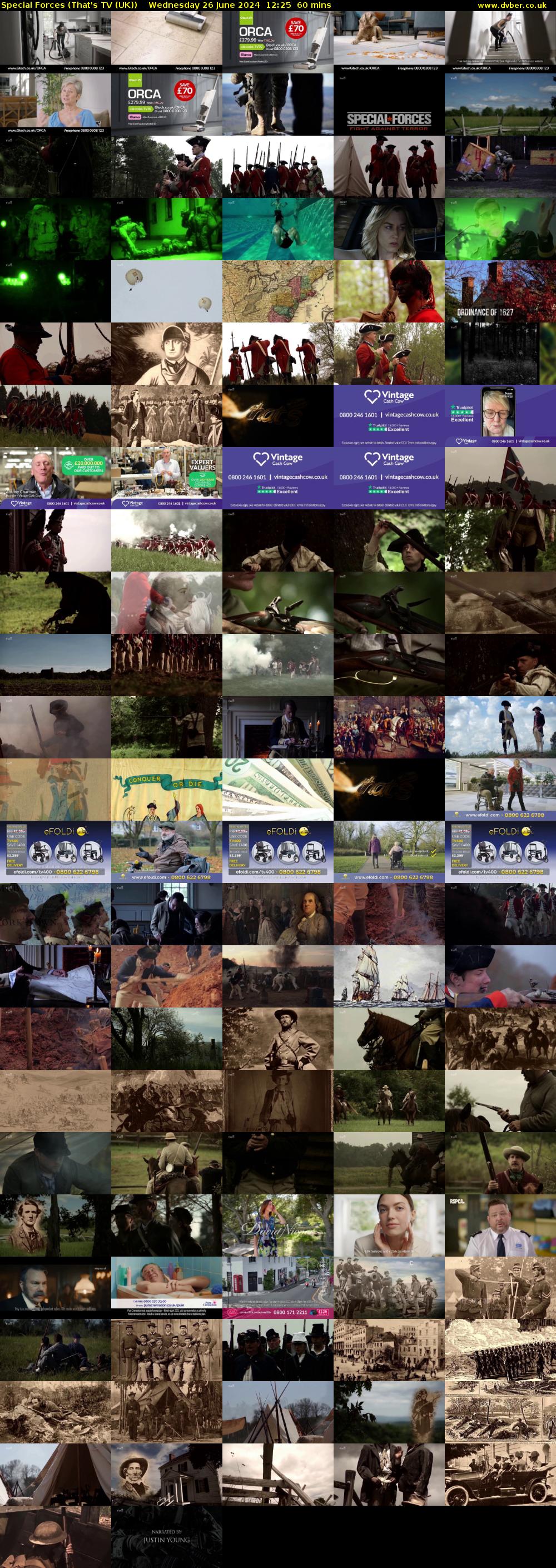 Special Forces (That's TV (UK)) Wednesday 26 June 2024 12:25 - 13:25