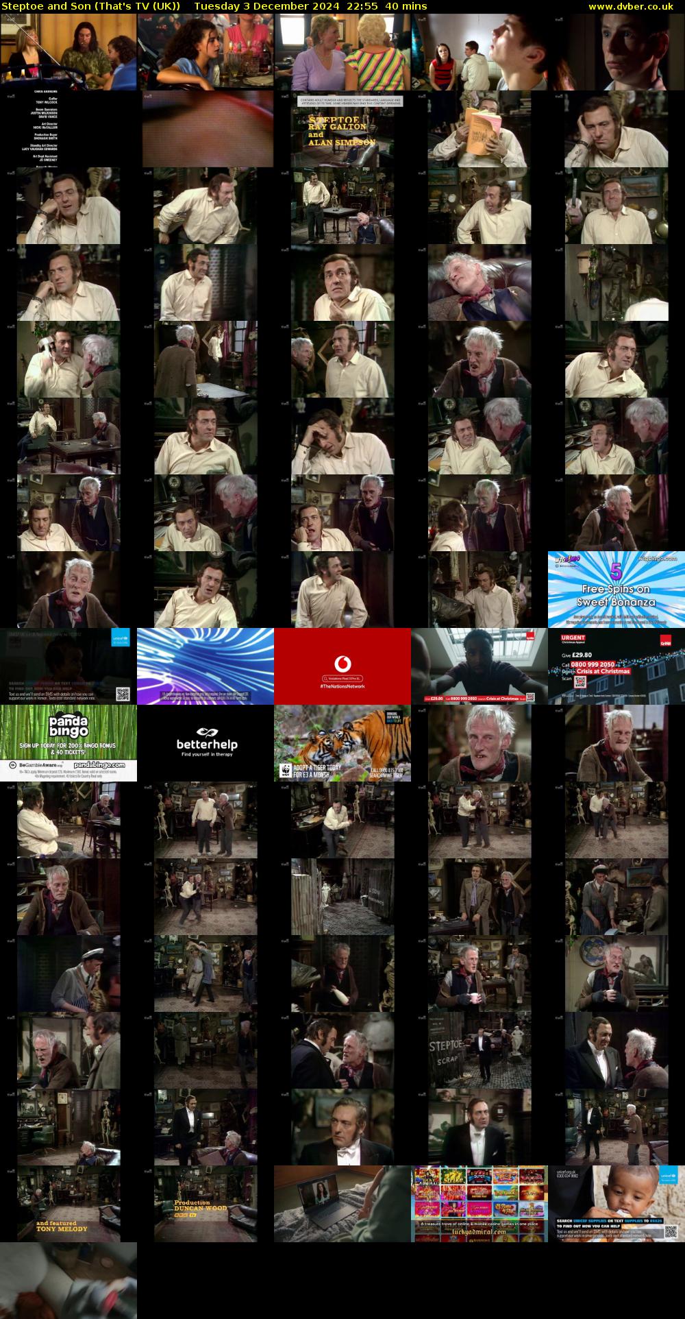 Steptoe and Son (That's TV (UK)) Tuesday 3 December 2024 22:55 - 23:35