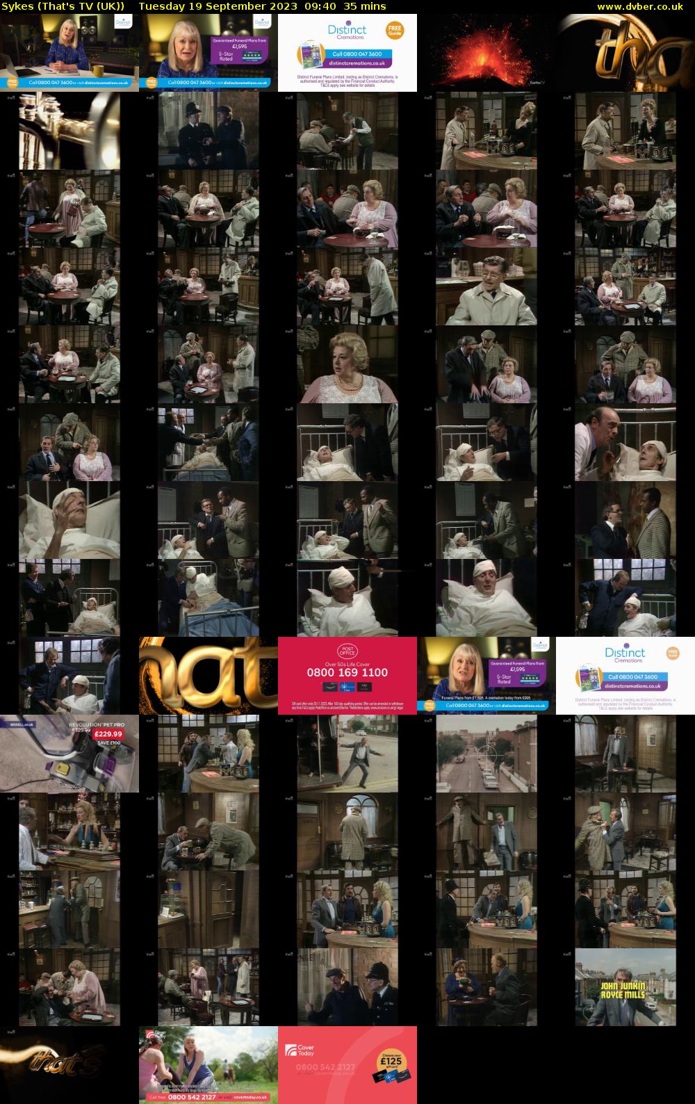 Sykes (That's TV (UK)) Tuesday 19 September 2023 09:40 - 10:15