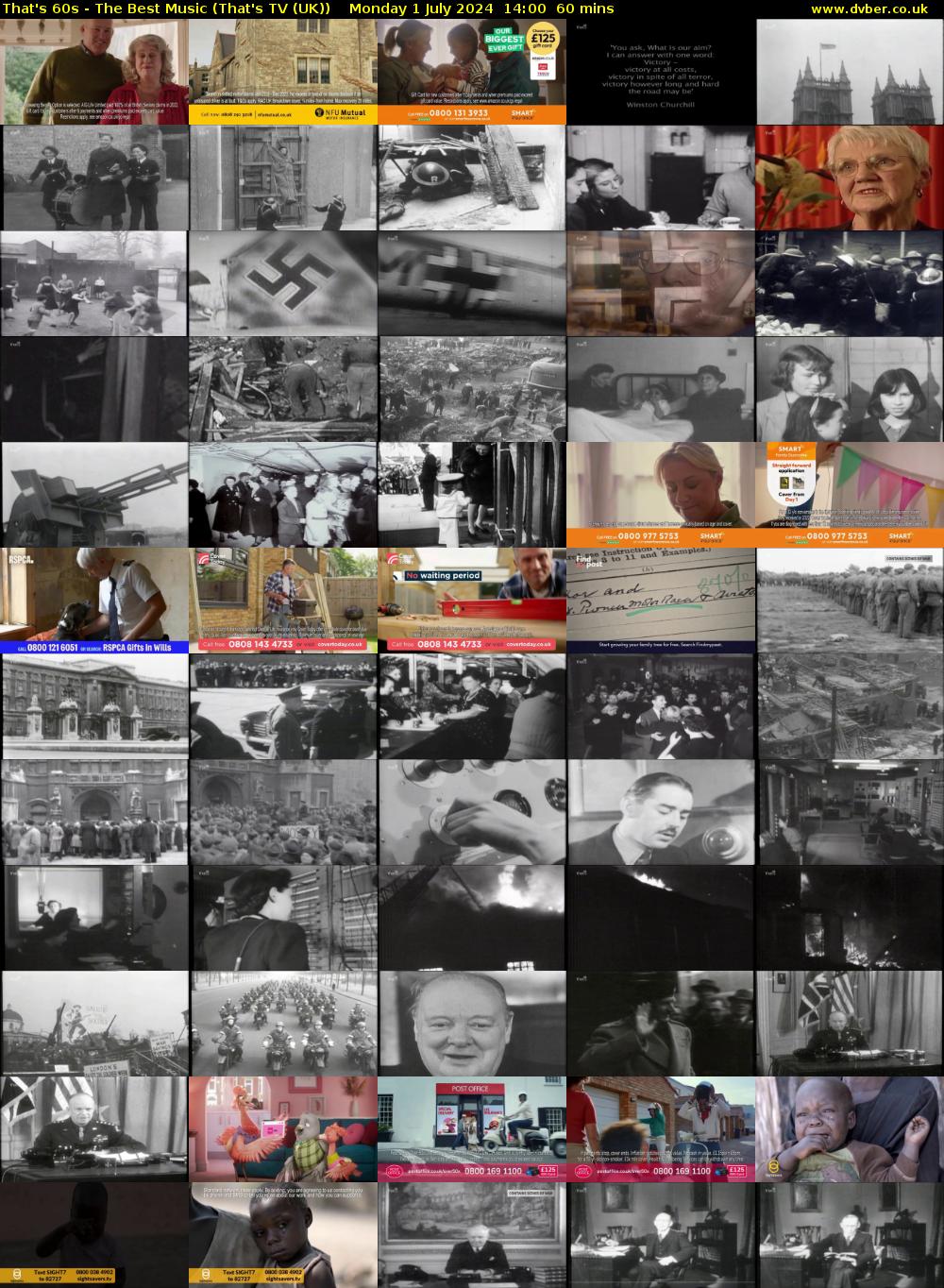 That's 60s - The Best Music (That's TV (UK)) Monday 1 July 2024 14:00 - 15:00