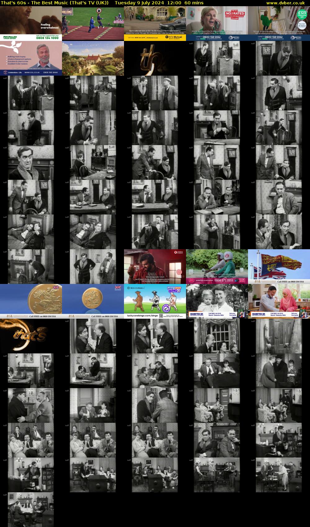 That's 60s - The Best Music (That's TV (UK)) Tuesday 9 July 2024 12:00 - 13:00