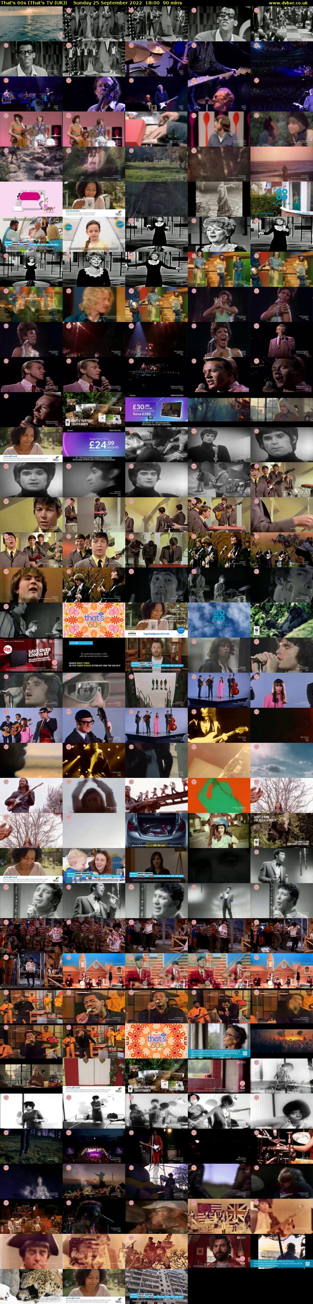 That's 60s (That's TV (UK)) Sunday 25 September 2022 18:00 - 19:30