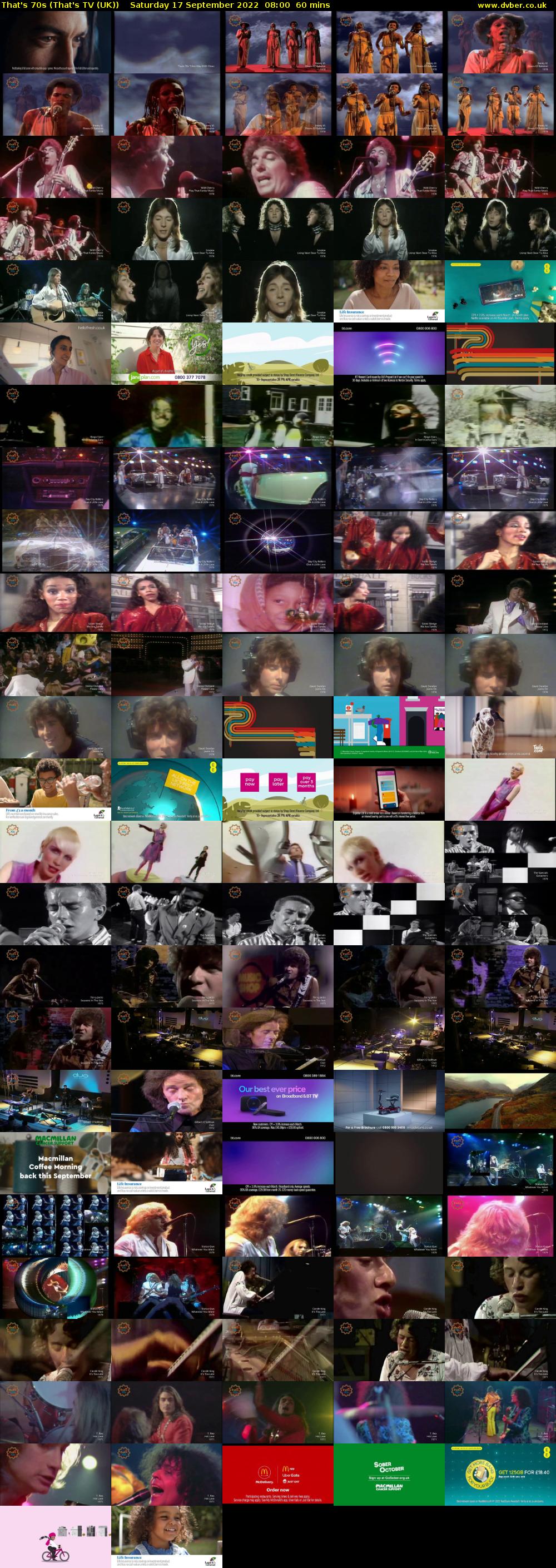 That's 70s (That's TV (UK)) Saturday 17 September 2022 08:00 - 09:00
