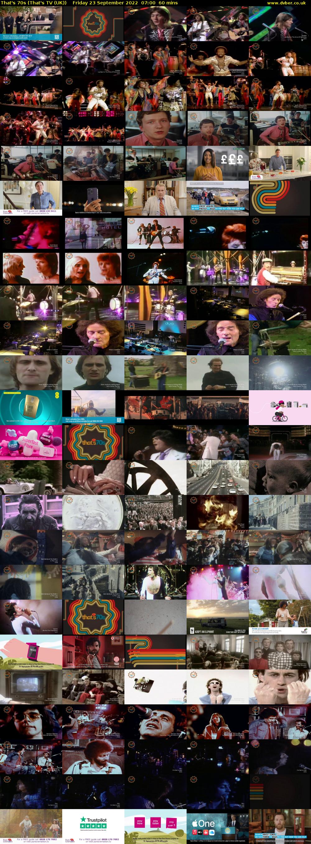 That's 70s (That's TV (UK)) Friday 23 September 2022 07:00 - 08:00