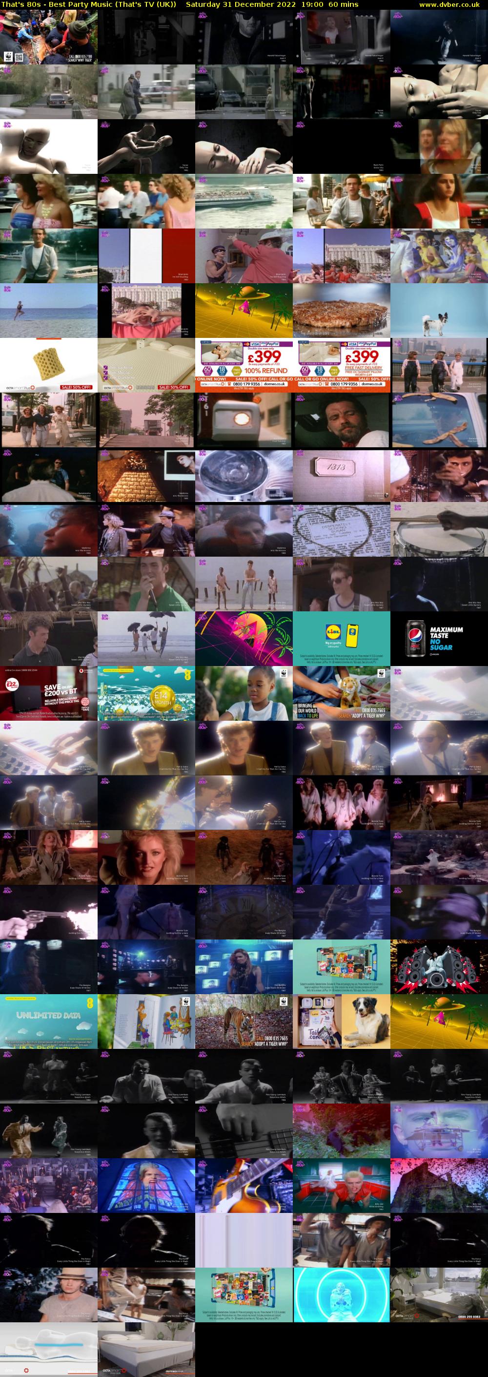 That's 80s - Best Party Music (That's TV (UK)) Saturday 31 December 2022 19:00 - 20:00