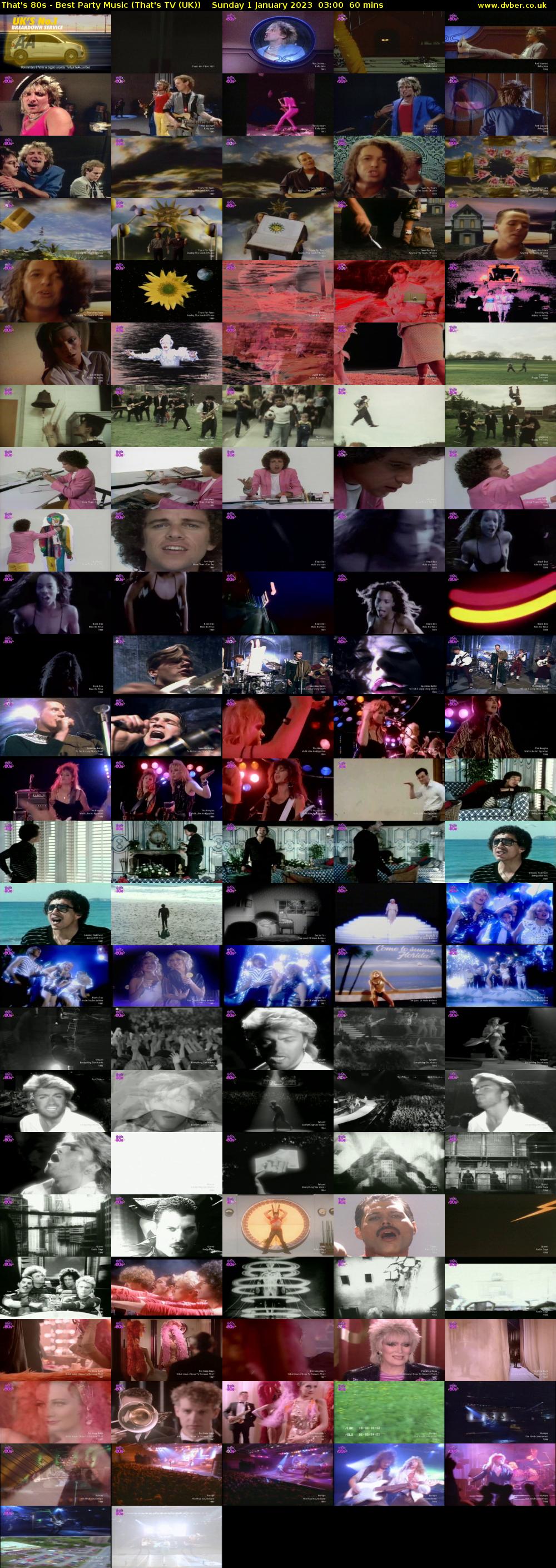 That's 80s - Best Party Music (That's TV (UK)) Sunday 1 January 2023 03:00 - 04:00