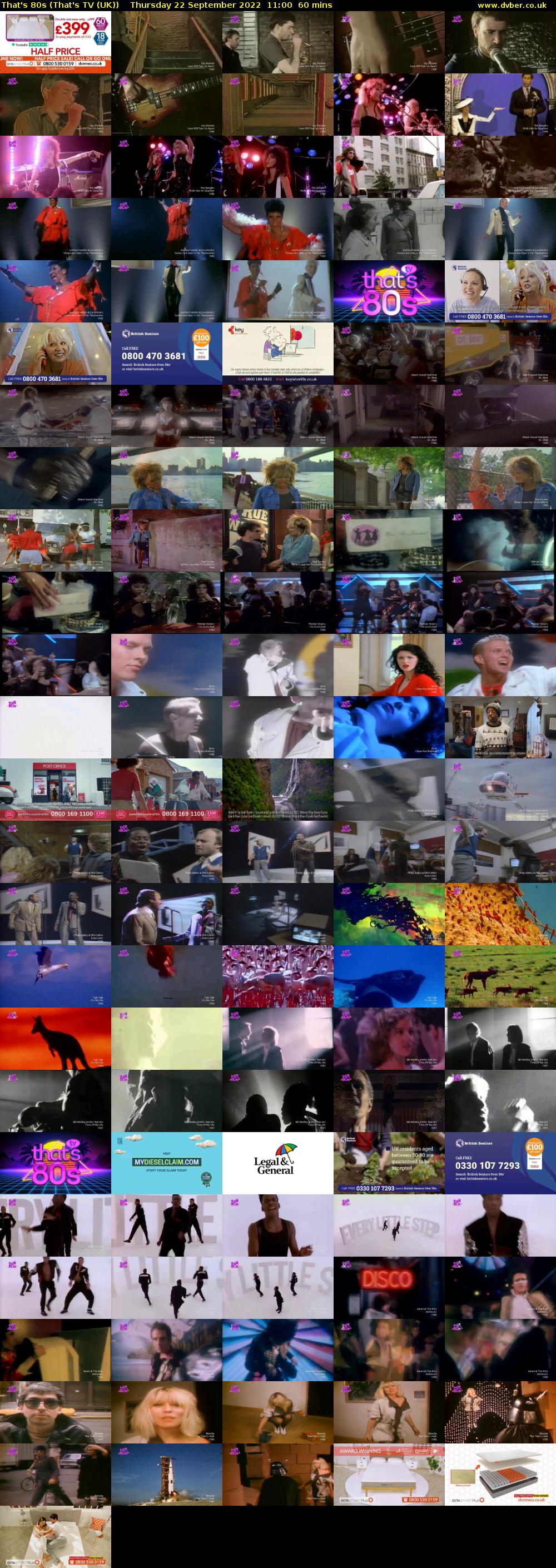That's 80s (That's TV (UK)) Thursday 22 September 2022 11:00 - 12:00