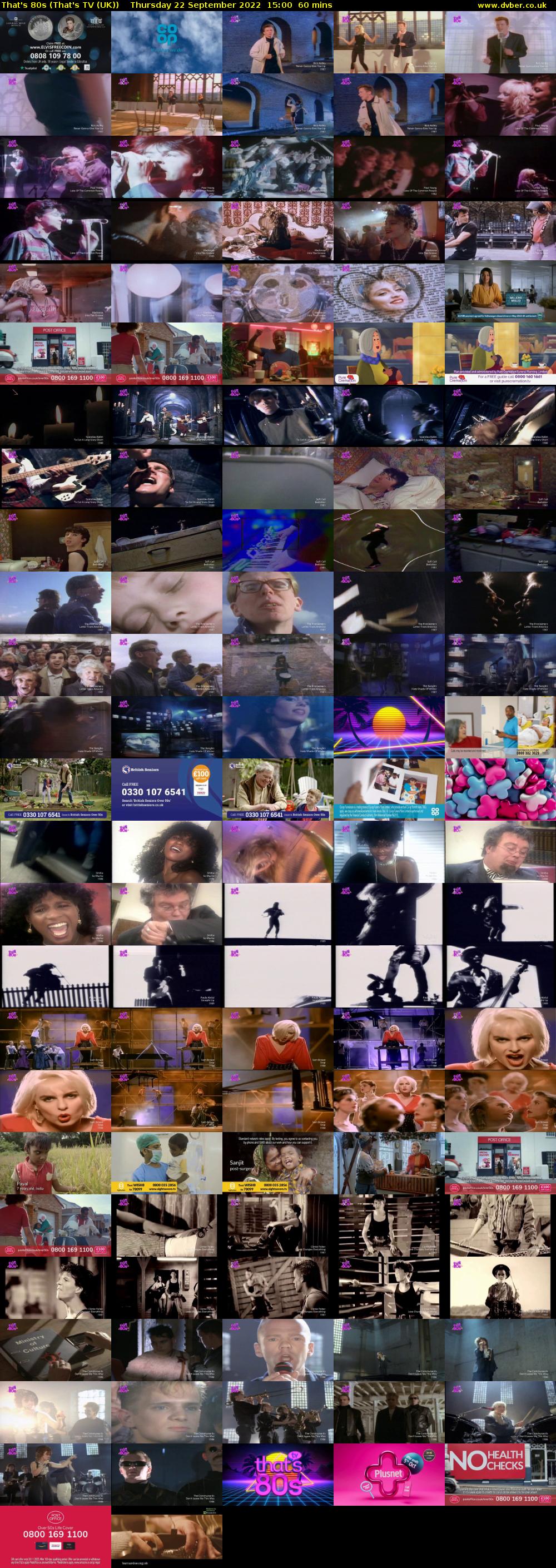 That's 80s (That's TV (UK)) Thursday 22 September 2022 15:00 - 16:00