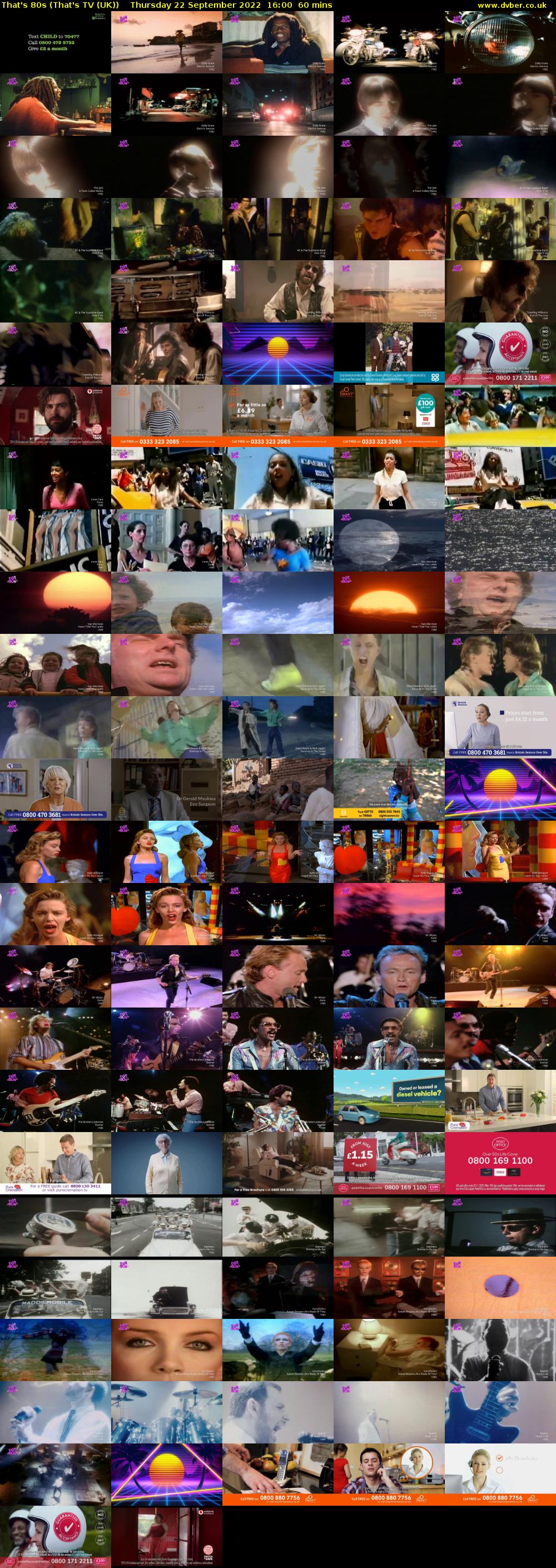 That's 80s (That's TV (UK)) Thursday 22 September 2022 16:00 - 17:00