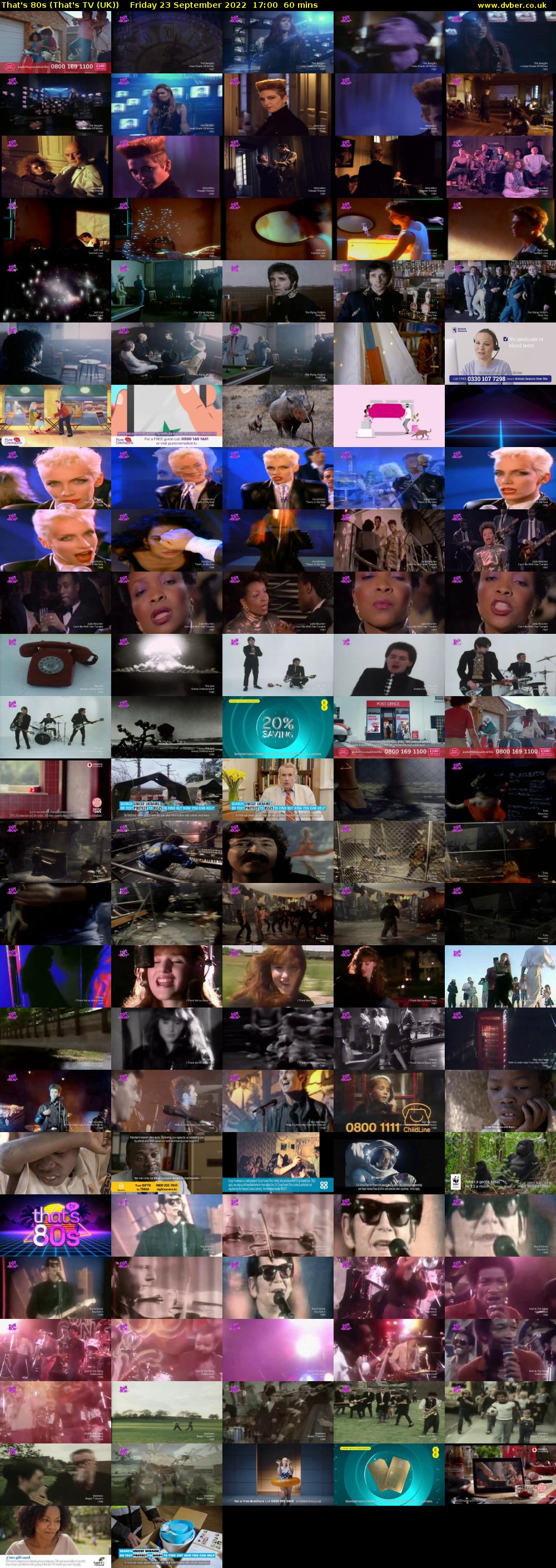 That's 80s (That's TV (UK)) Friday 23 September 2022 17:00 - 18:00