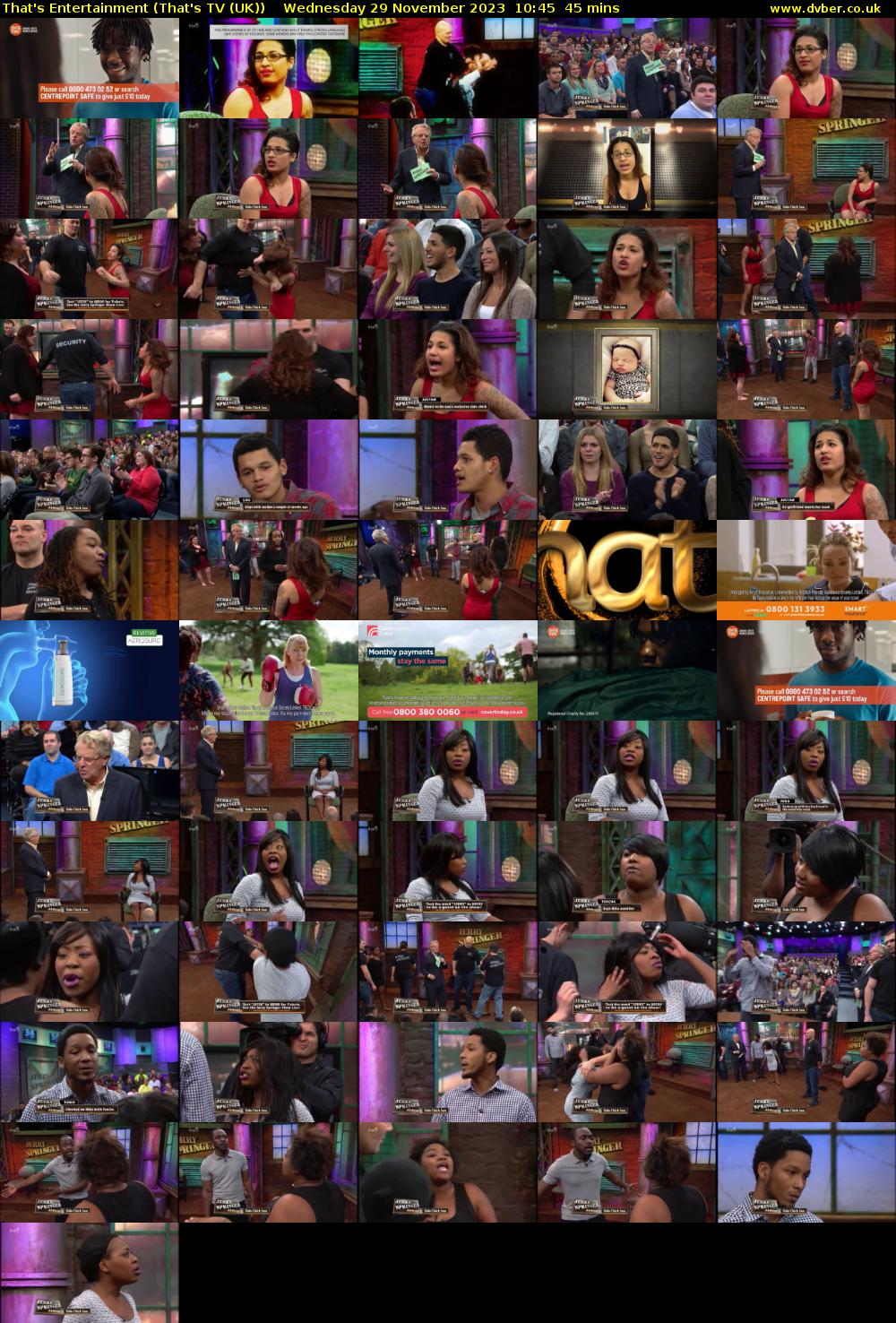 That's Entertainment (That's TV (UK)) Wednesday 29 November 2023 10:45 - 11:30