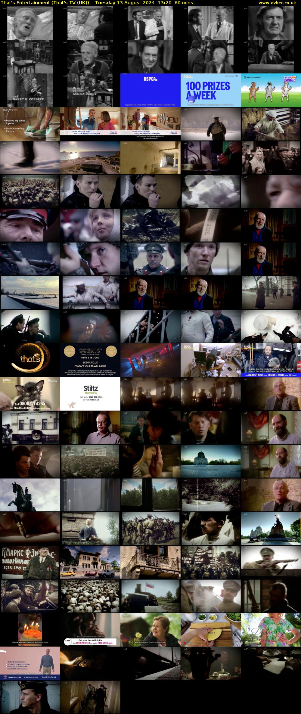 That's Entertainment (That's TV (UK)) Tuesday 13 August 2024 13:20 - 14:20