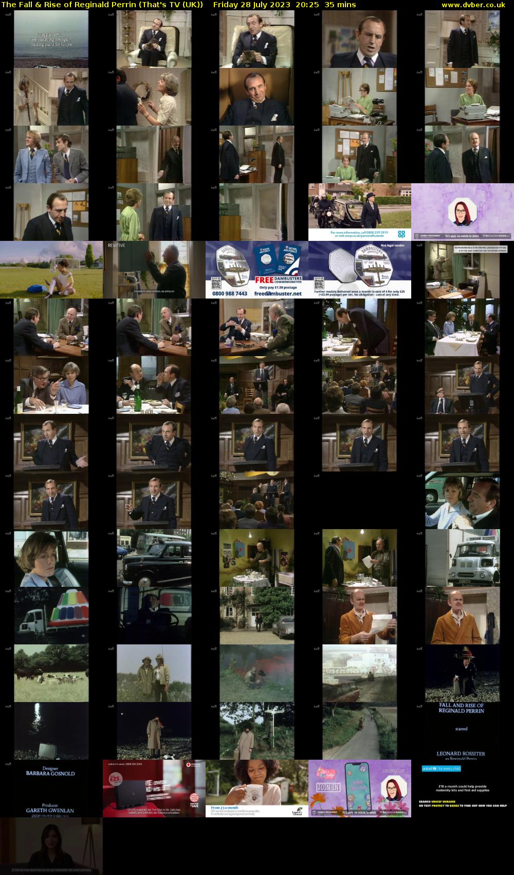 The Fall & Rise of Reginald Perrin (That's TV (UK)) Friday 28 July 2023 20:25 - 21:00