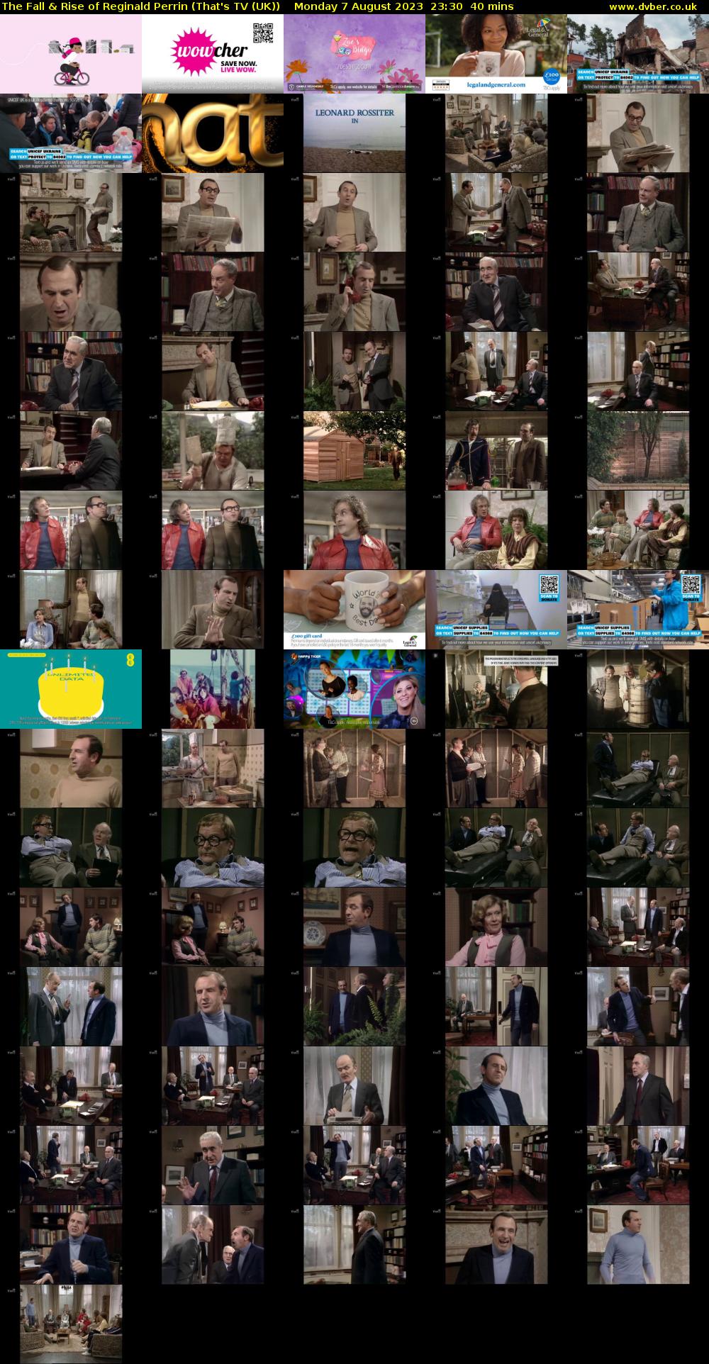 The Fall & Rise of Reginald Perrin (That's TV (UK)) Monday 7 August 2023 23:30 - 00:10