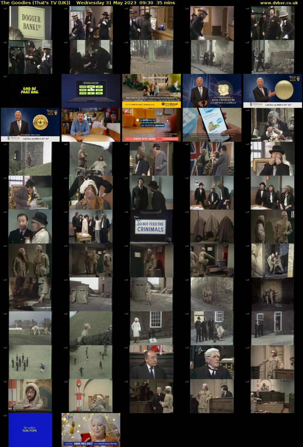 The Goodies (That's TV (UK)) Wednesday 31 May 2023 09:30 - 10:05