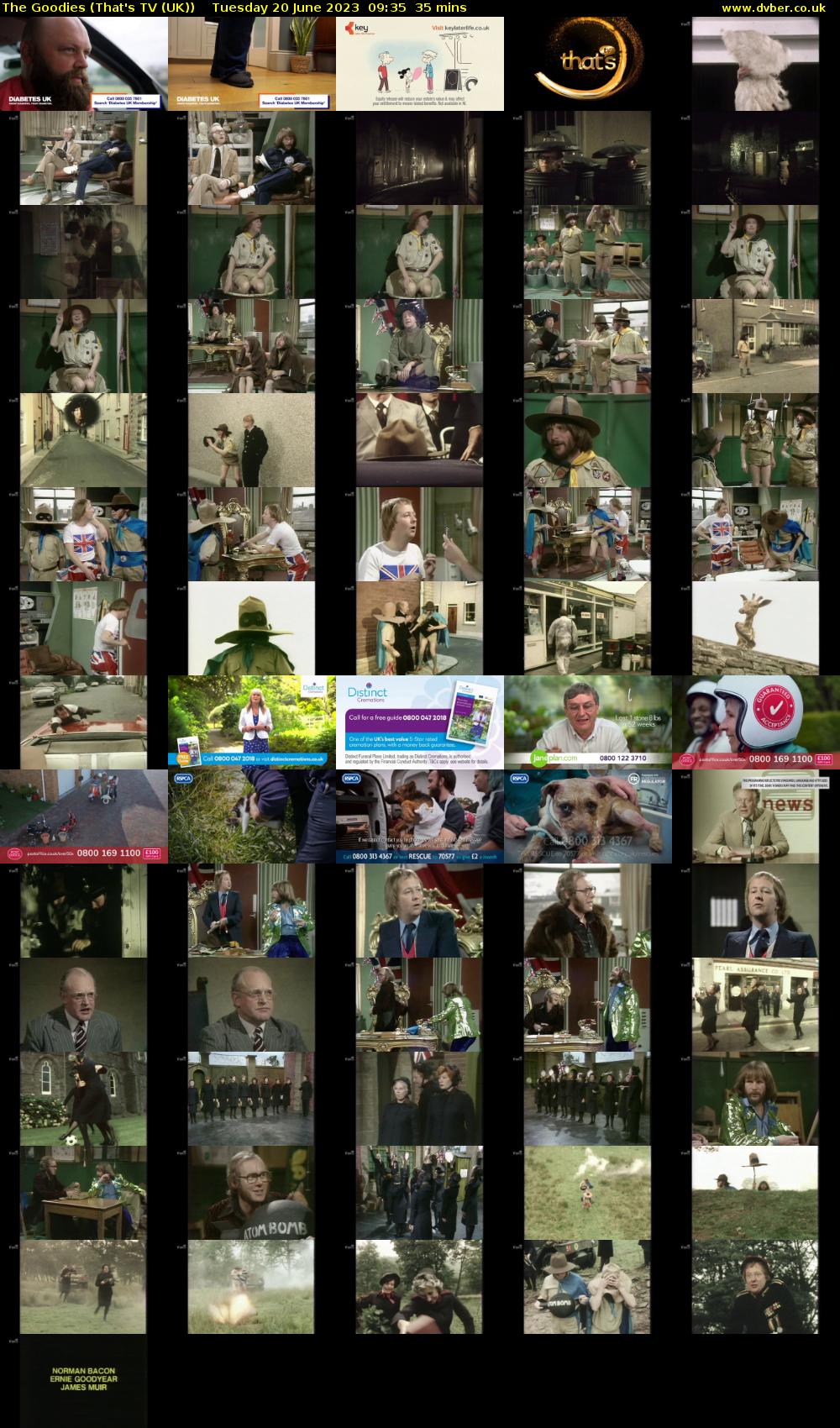 The Goodies (That's TV (UK)) Tuesday 20 June 2023 09:35 - 10:10