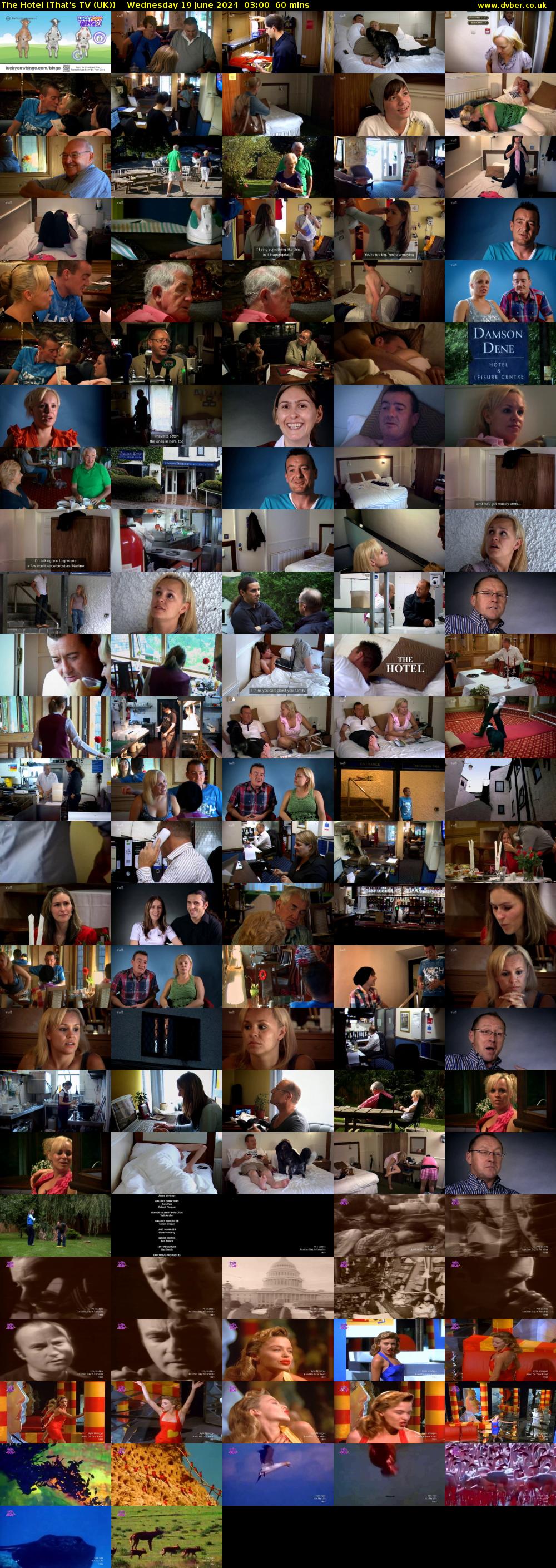 The Hotel (That's TV (UK)) Wednesday 19 June 2024 03:00 - 04:00