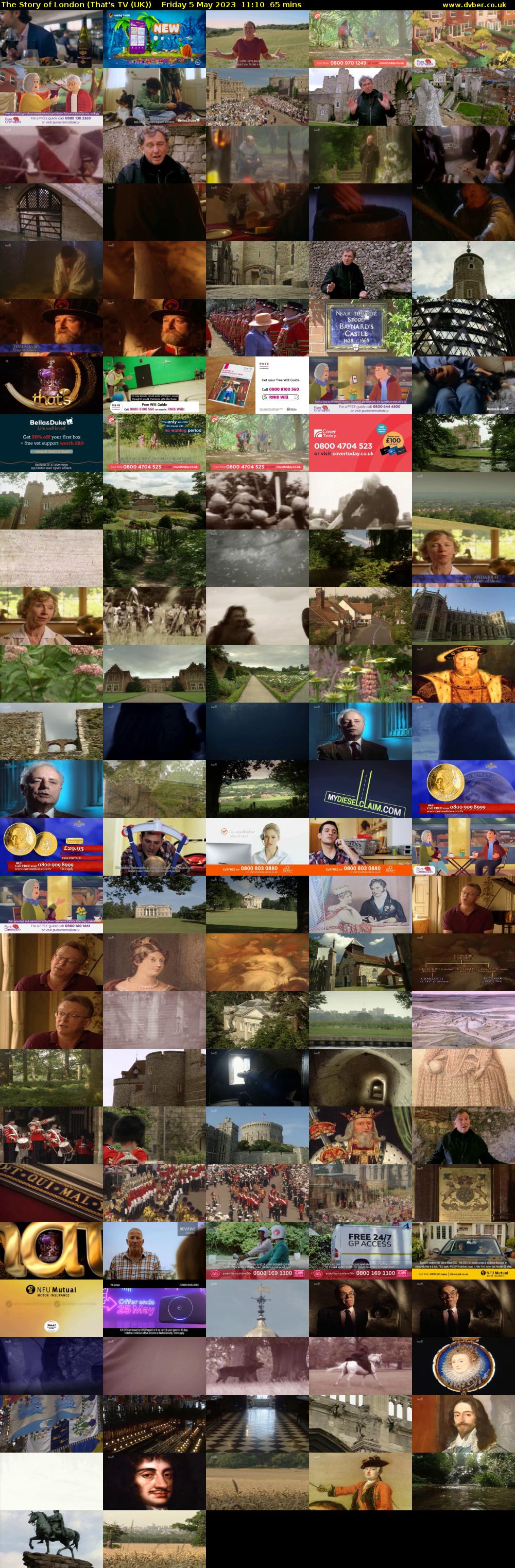 The Story of London (That's TV (UK)) Friday 5 May 2023 11:10 - 12:15