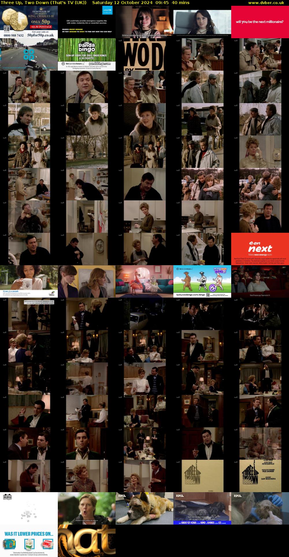 Three Up, Two Down (That's TV (UK)) Saturday 12 October 2024 09:45 - 10:25