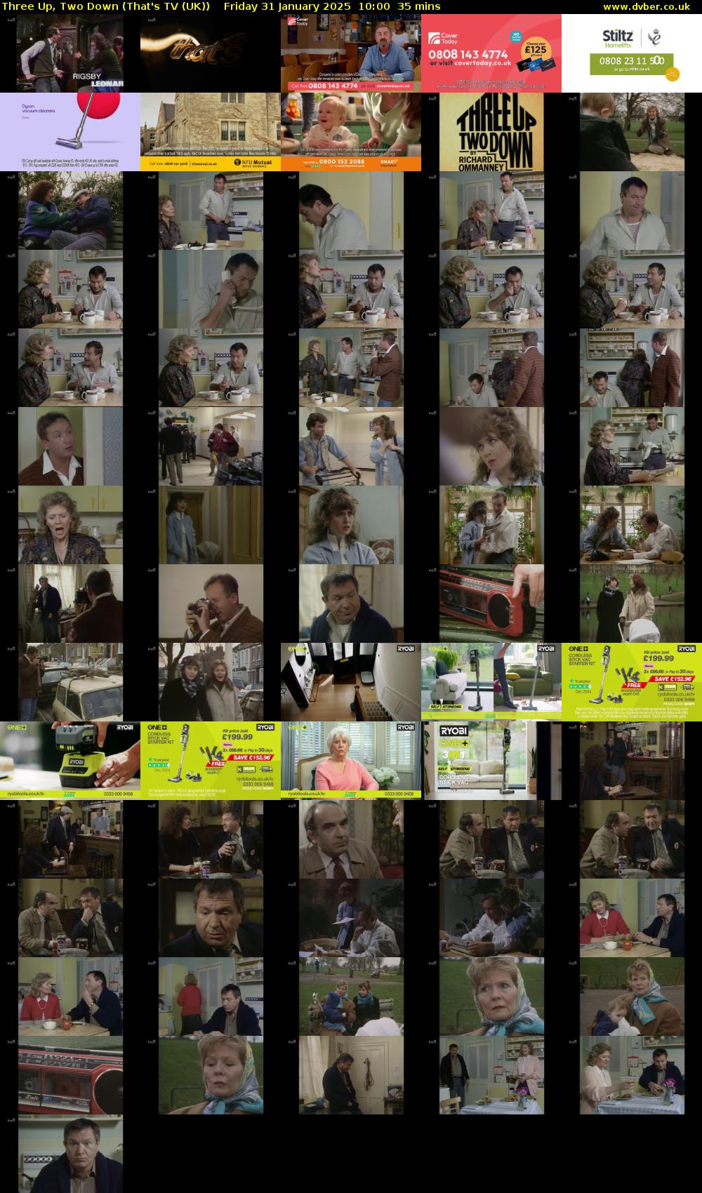 Three Up, Two Down (That's TV (UK)) Friday 31 January 2025 10:00 - 10:35
