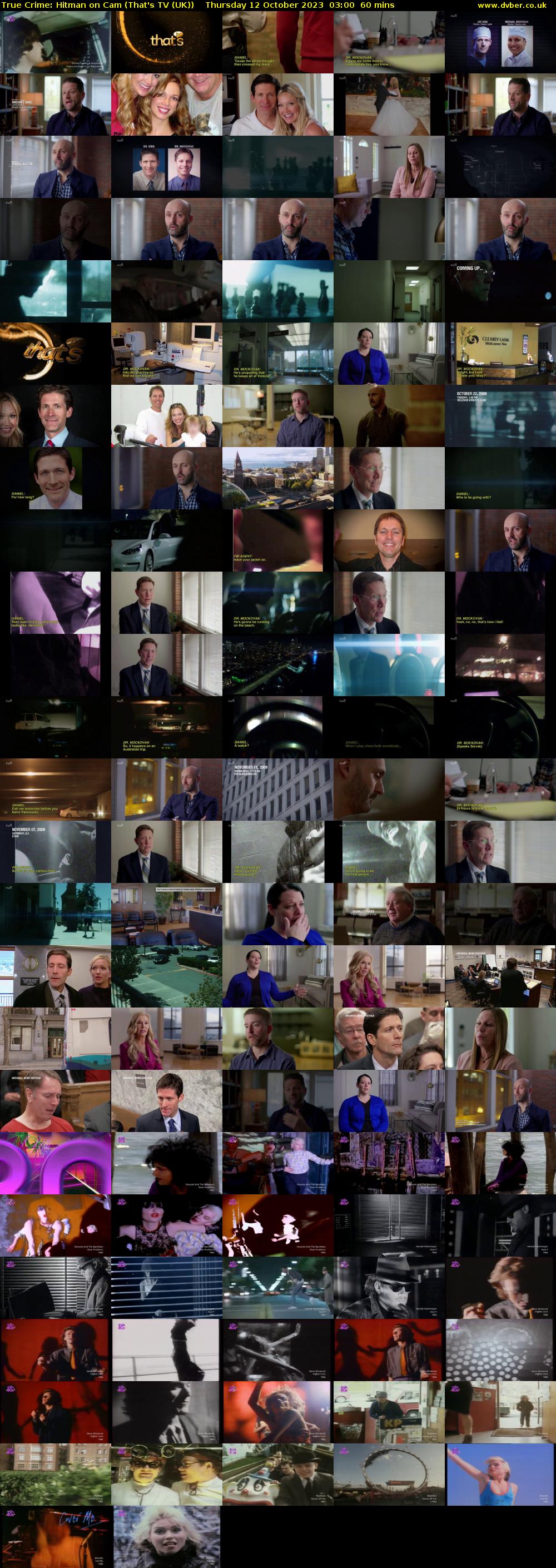 True Crime: Hitman on Cam (That's TV (UK)) Thursday 12 October 2023 03:00 - 04:00