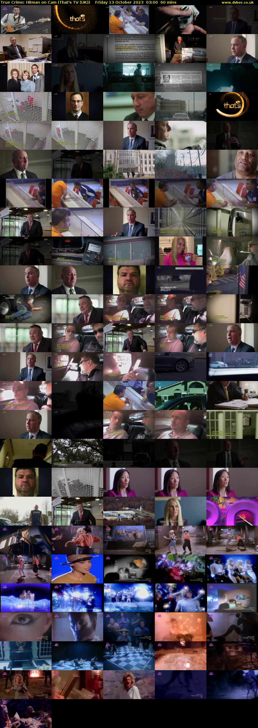 True Crime: Hitman on Cam (That's TV (UK)) Friday 13 October 2023 03:00 - 04:00