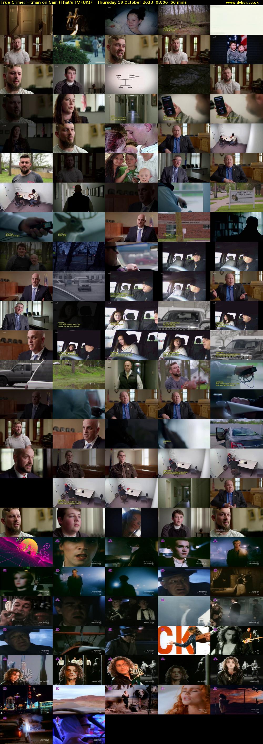 True Crime: Hitman on Cam (That's TV (UK)) Thursday 19 October 2023 03:00 - 04:00