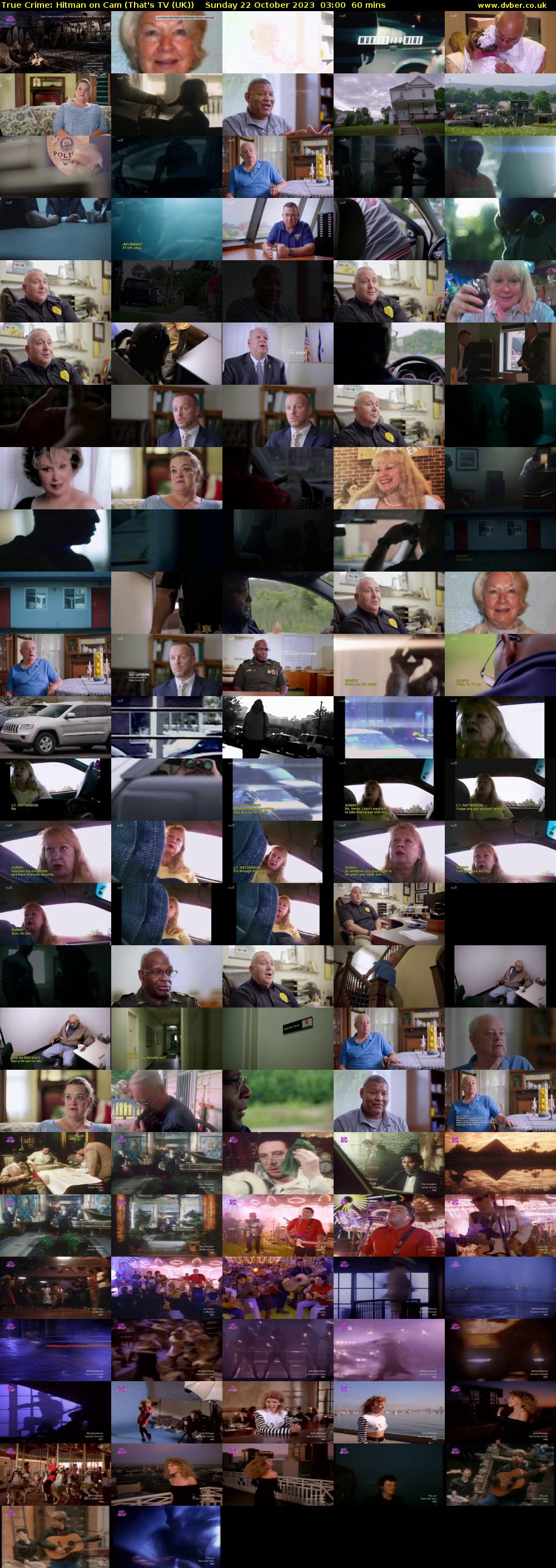 True Crime: Hitman on Cam (That's TV (UK)) Sunday 22 October 2023 03:00 - 04:00